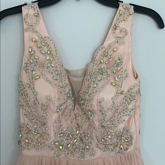 Embellished Cocktail Dress - Picture 2 of 3